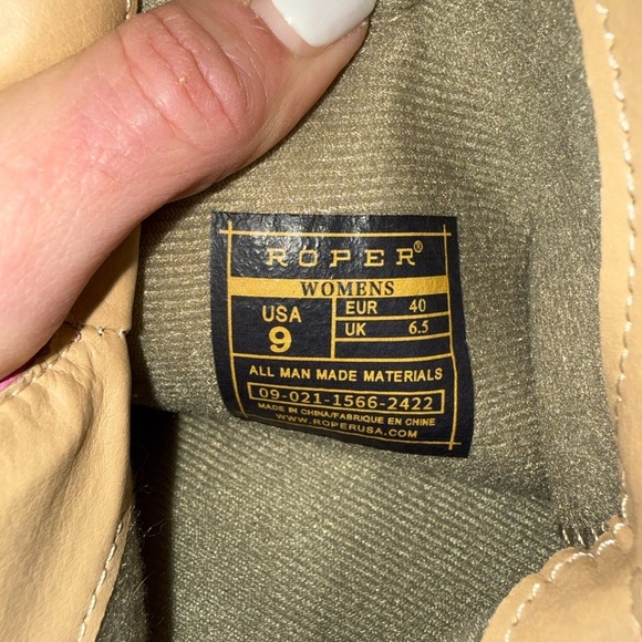 Roper Pink Western Cowboy Boots – Women’s 9 - Picture 8 of 8